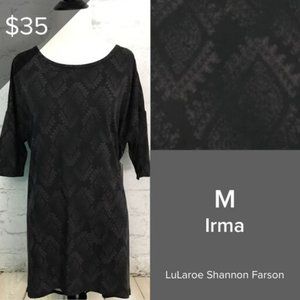 NWT Lularoe Irma Short Sleeve Top Blouse Shirt